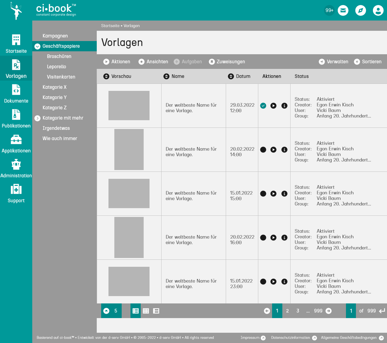 ci-book™ • Guide • Vorlagen