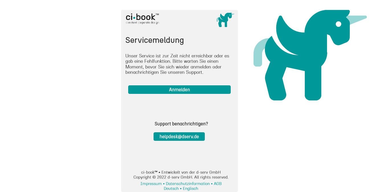 Servicemeldung